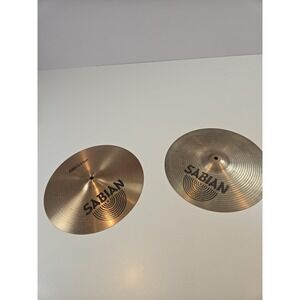 Sabian B8 and XS20 14 in Hi-Hat Cymbals Mismatched Pair Hats 36 cm Bronze